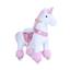 PonyCycle ® Pink Unicorn med brems - liten