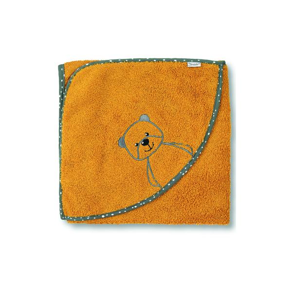 Sterntaler Ręcznik kąpielowy Miś Baylee yellow 100 x 100 cm