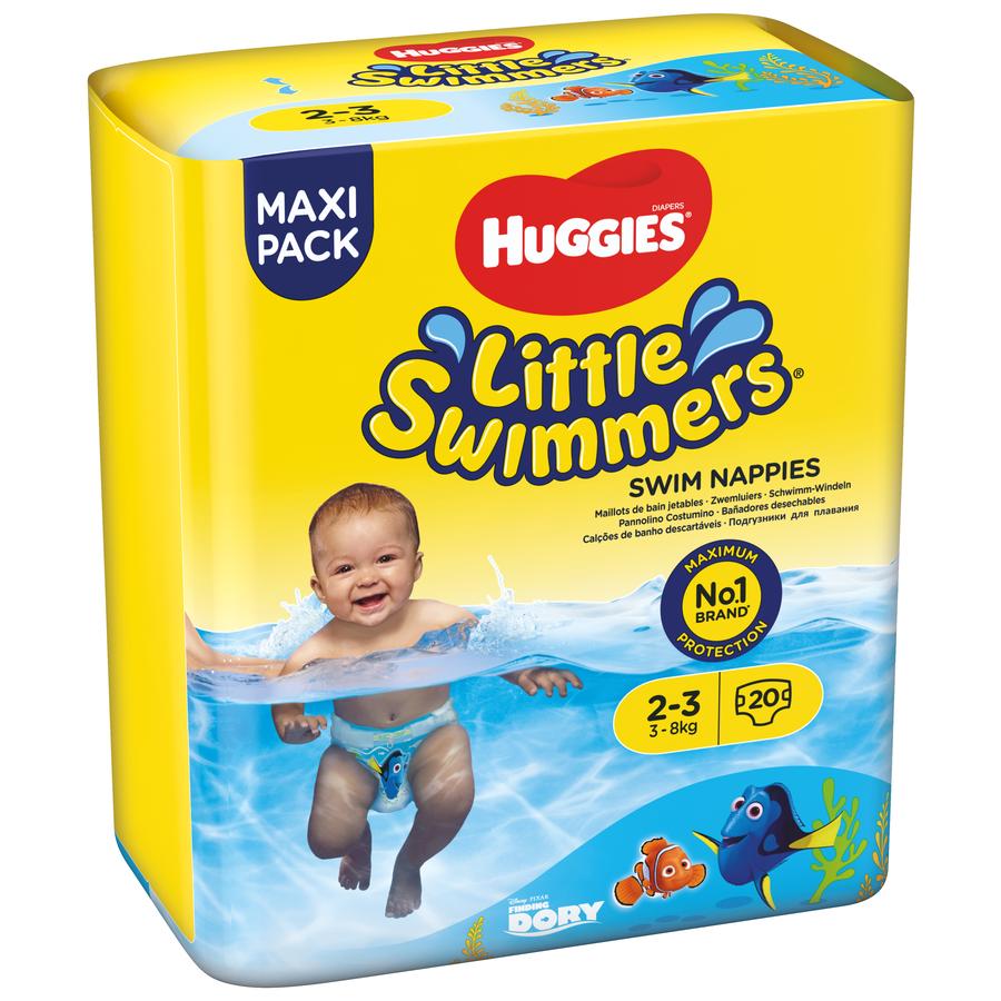 HUGGIES Zwemluier Little Zwemmers maat 2-3 5 x 20 stuks