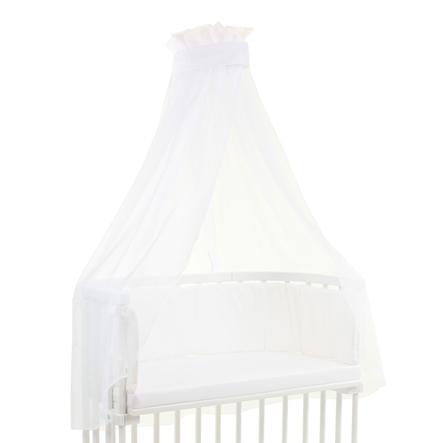 Babybay Ciel De Lit Blanc Roseoubleu Fr