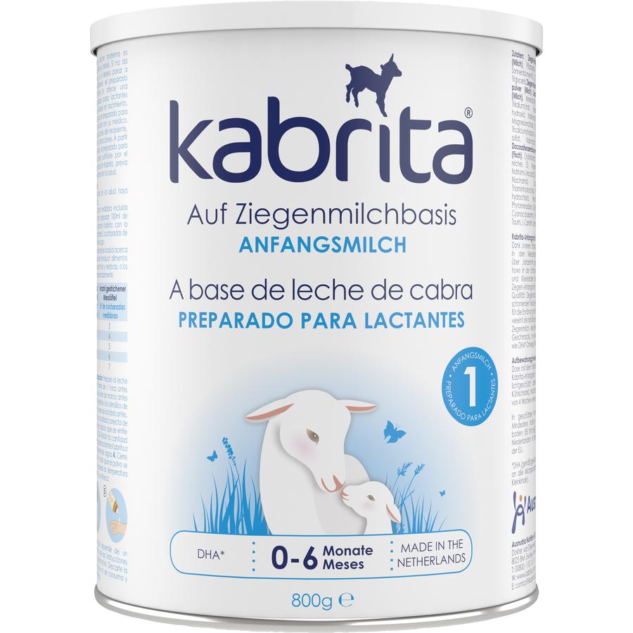 Kabrita Anfangsmilch 1 auf Ziegenmilchbasis 800 g ab der Geburt