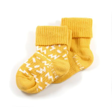 KipKep Calcetines Stay-On 2-Pack Memphis Yellow 