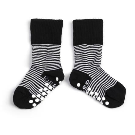 KipKep Stay-On Socks Antislip Black 12 - 18 mesi