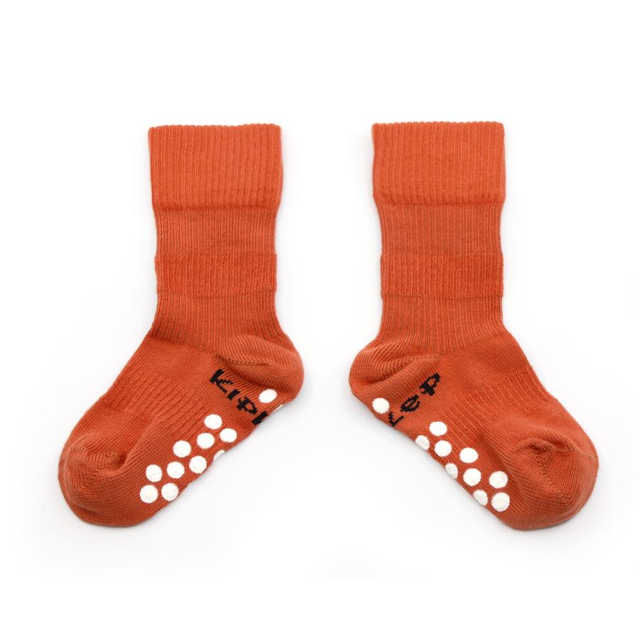 KipKep Stay-On Socks Antislip Rusty Spice 12 - 18 månader