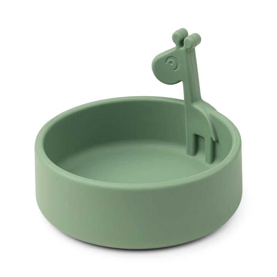 Done by Deer ™ Peekaboo bowl Raffi w kolorze zielonym