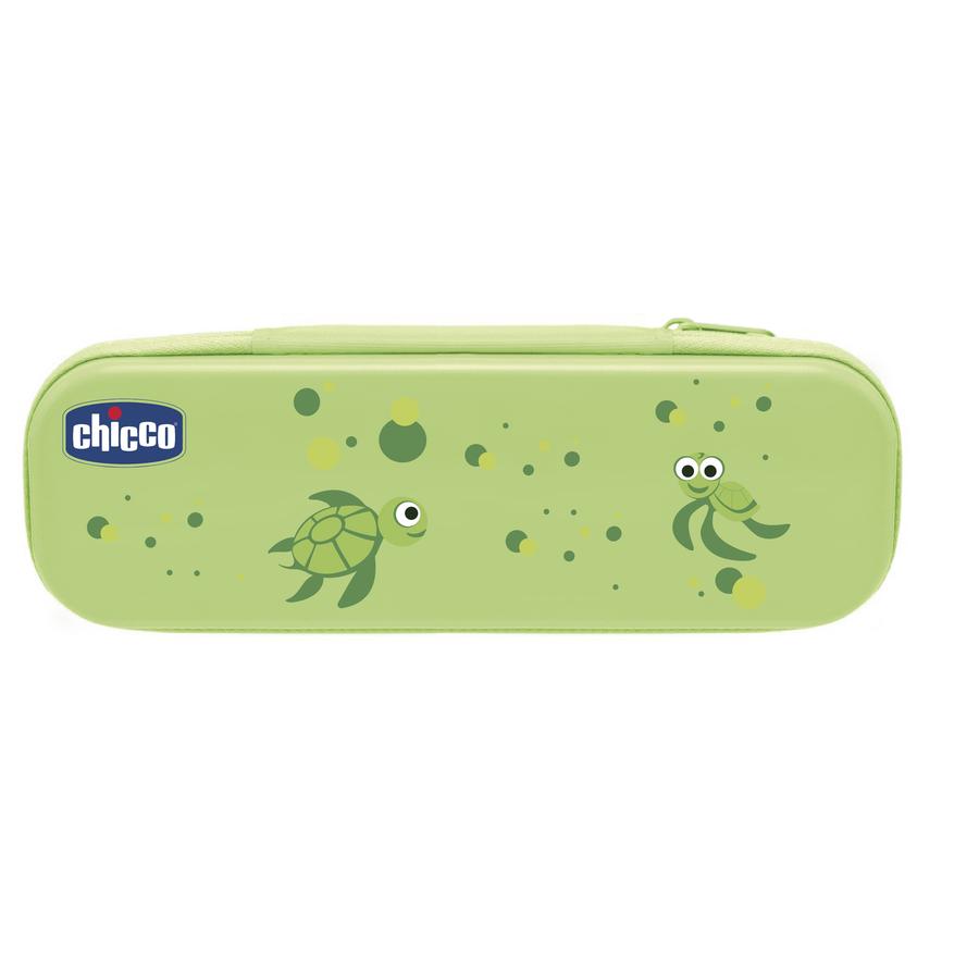 chicco Zestaw szczoteczki i pasty do zębów w kolorze zielonym