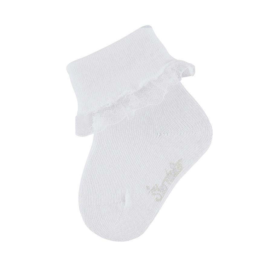 Sterntaler Vauvan sukat röyhelö valkoinen