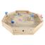plum® Gigantischer Kinder Sandkasten aus Holz mit Bänken und Schutzhülle