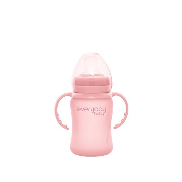 everyday Baby Baby glasflaske Heathy+ Sippy Cup, 150 ml i rosa