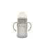 everyday Baby Glazen babyfles Heathy+ Sippy Cup, 150 ml in rustig grijs