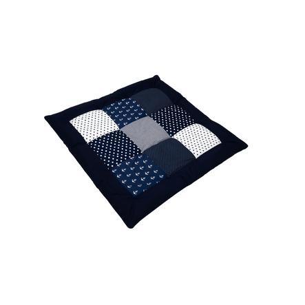 Ullenboom Tapis D Eveil Matelas De Parc Bebe Ancre Bleu 80x80 Cm Roseoubleu Fr