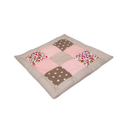 Ullenboom Tapis D Eveil Matelas De Parc Bebe Ecureuil Sable 80x80 Cm Roseoubleu Fr