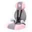 bayer Design Doll Car Seat Deluxe grå / rosa, med sommerfugl