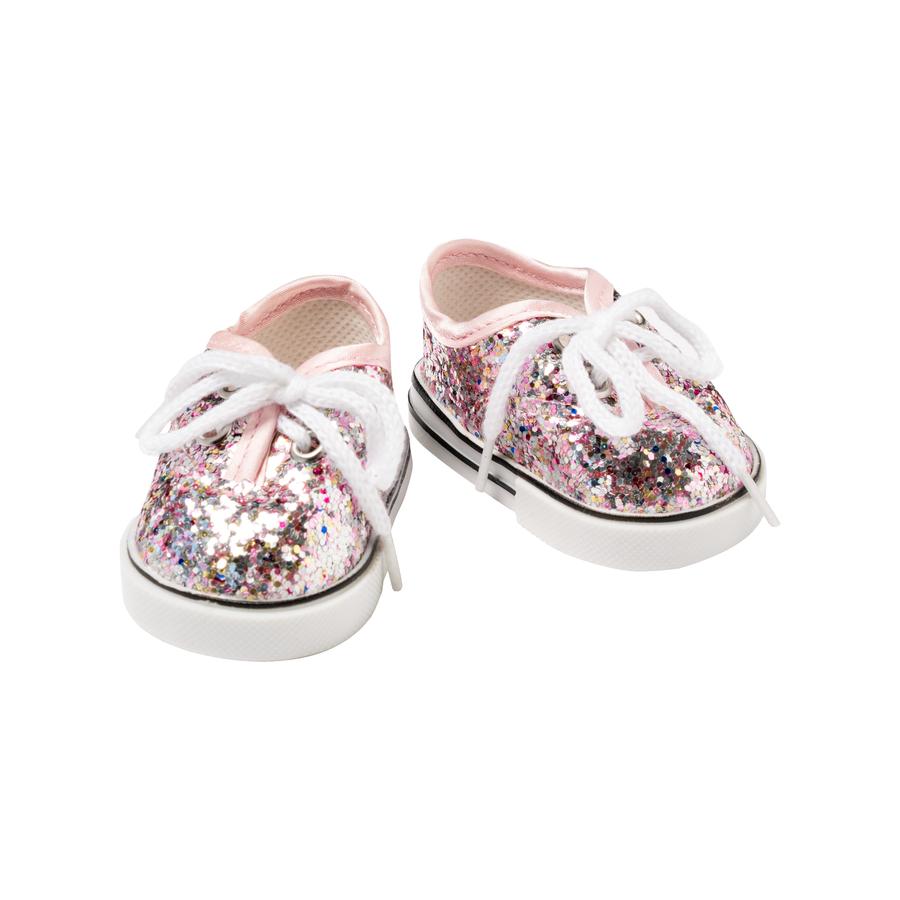 I'M A GIRLY  Rose Goud Glitter Sneakers