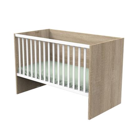 Sauthon Lit Enfant Evolutif Nova Blanc Lin 70x140 90x0 140x0 Cm Roseoubleu Fr