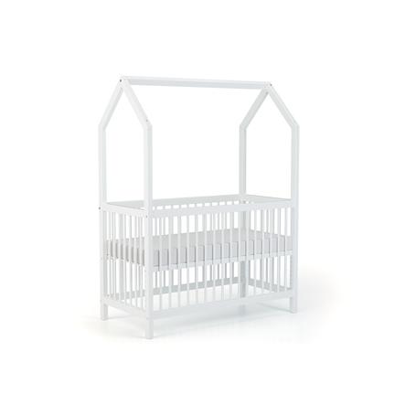 Geuther Lit Enfant A Barreaux Cozy Do 4en1 Bois Blanc 60x1 Cm Roseoubleu Fr