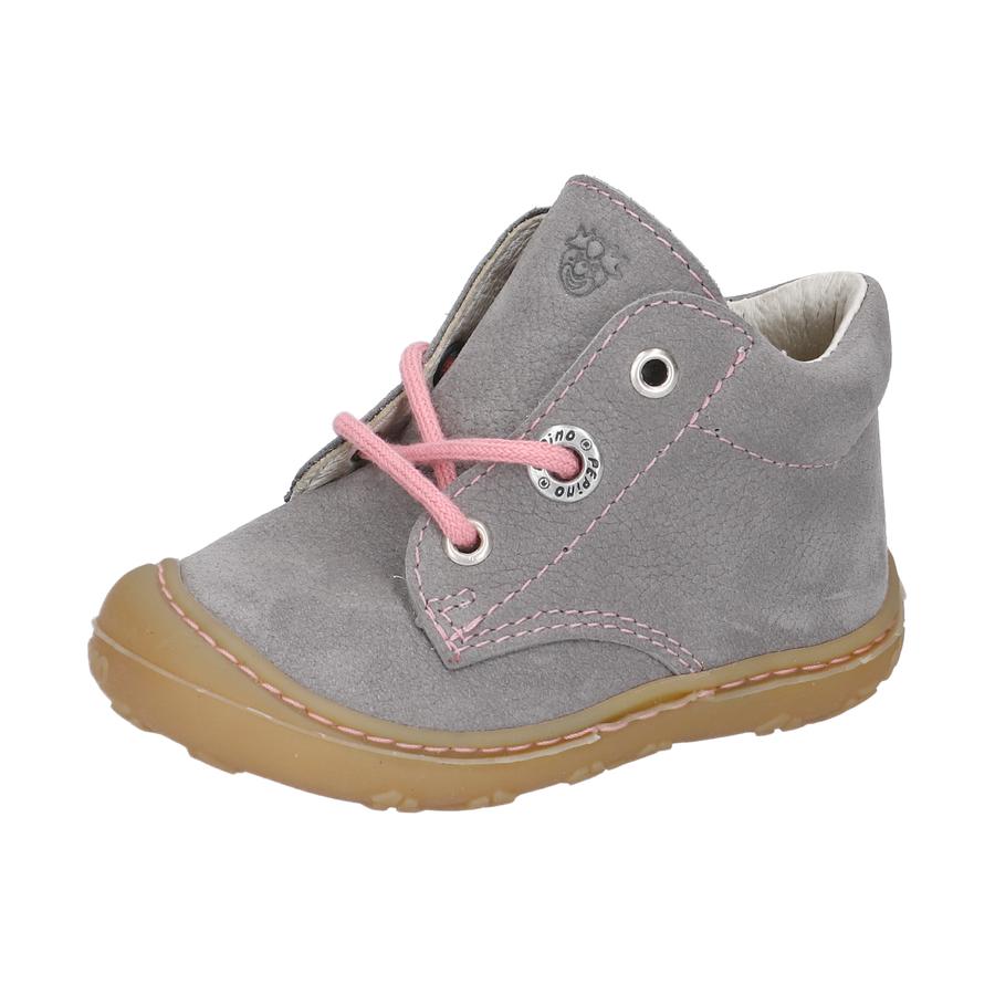 Pepino Chaussures bébé Cory graphit/rose largeur moyenne