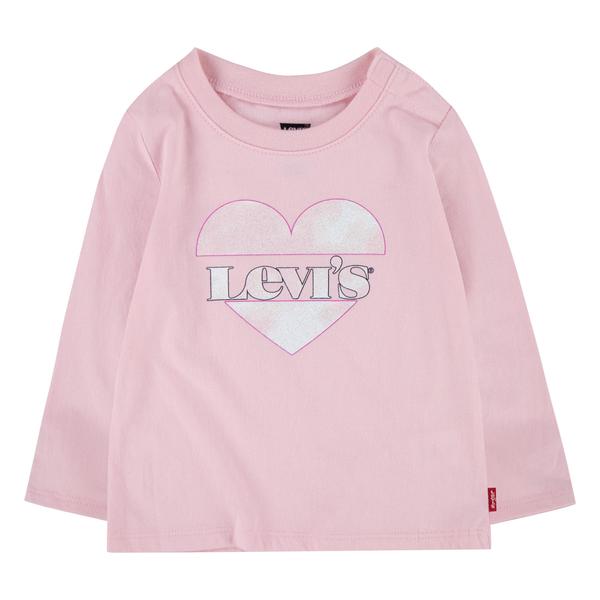 Levi's® Kids Koszula z długim rękawem różowa