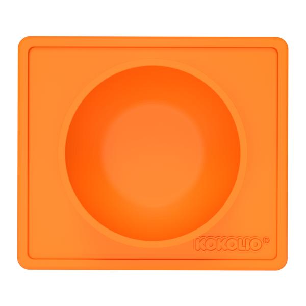 KOKOLIO Syömiskulho Bowli silikonista valmistettuun orange 