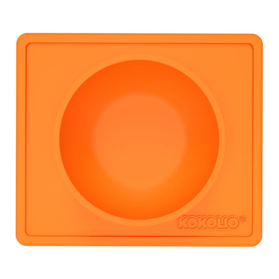 KOKOLIO Ätskål Bowli tillverkad av silikon i orange 