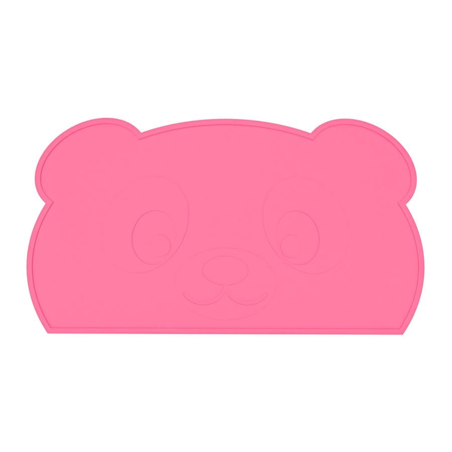 KOKOLIO Placemat Little Silikonowa Panda, w kolorze różowym