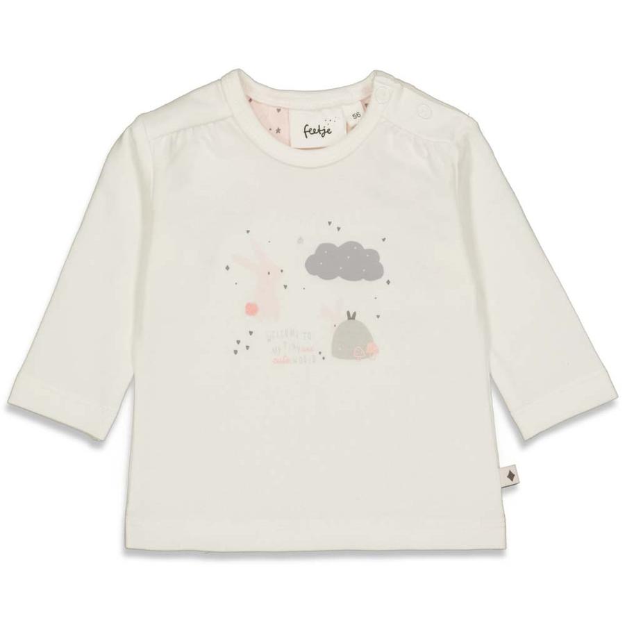 Feetje Chemise à manches longues Welcome Cutest Thing Ever Off white 