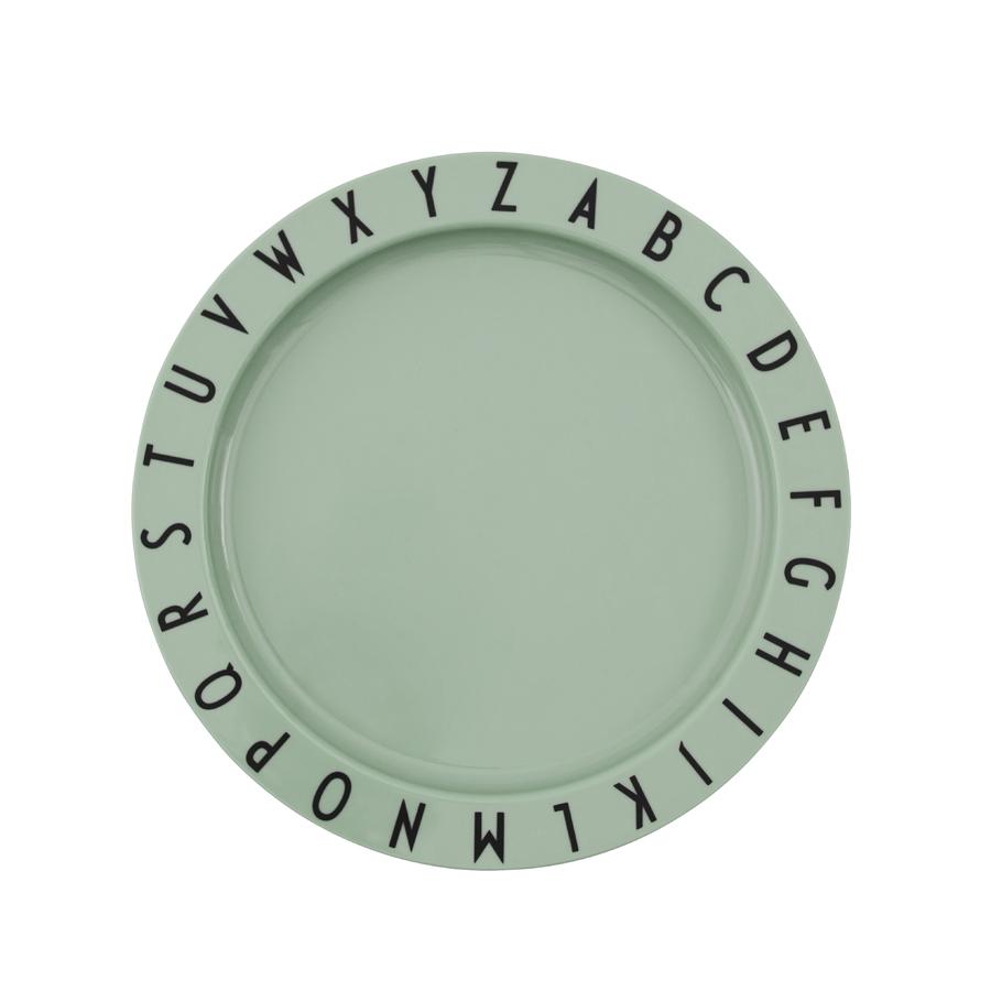 Design Letters EAT &amp; LEARN Plate Tritan, zielony, 200 ml