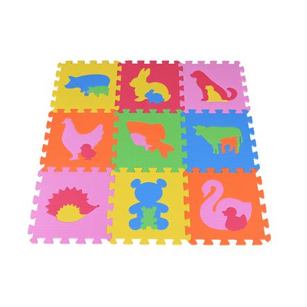 knorr® toys Puzzlematten Geo Formen 10 tlg. 