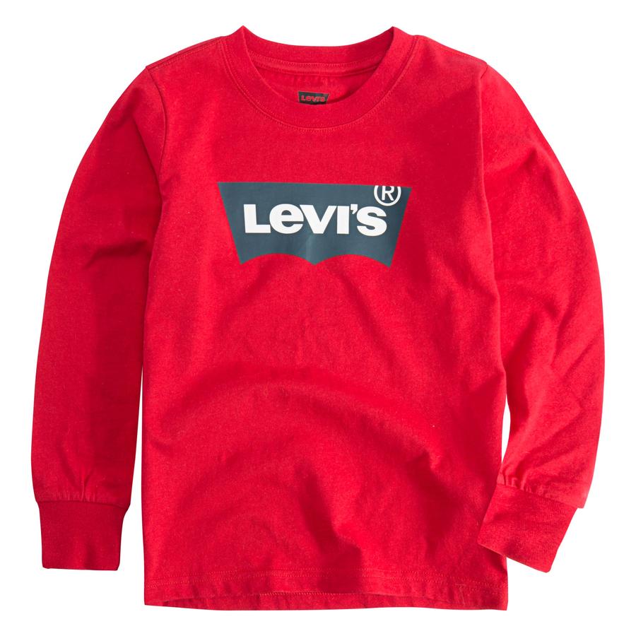 Levi's® Kids koszula z długim rękawem czerwona