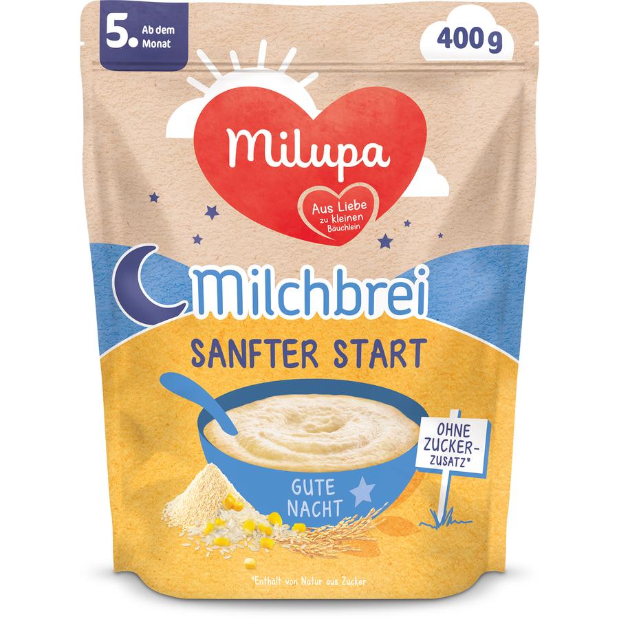 Milupa Milchbrei Sanfter Start Gute Nacht 400 g nach dem 4. Monat
