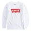 Levi's® Kids shirt lange mouwen wit