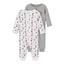name it Combinaison pyjama enfant Grey Melange lot de 2