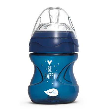 nuvita Butelka dla niemowląt Anti - Colic Mimic Cool! 150ml w kolorze ciemnoniebieskim