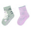 Sterntaler Chaussettes ABS double pack chat gris clair