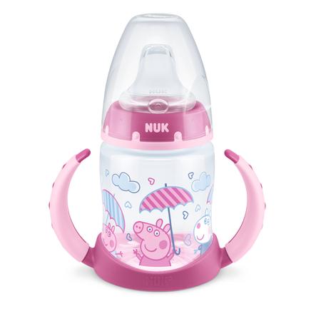 NUK Peppa Pig First Choice Flasche 300 ml mit Temperature Control 