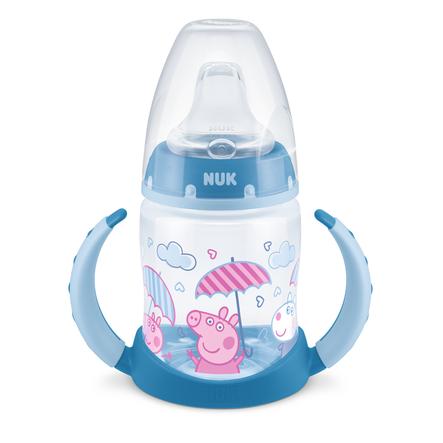 NUK Peppa Pig First Choice Trinklernflasche 150 ml mit Temperature Control 