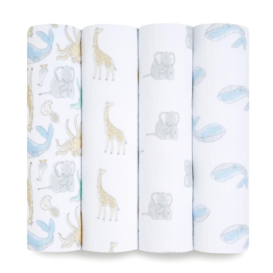 aden + anais™ essential s Pucktuch natural history 4-pack 