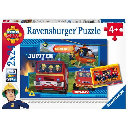 Ravensburger Puzzle 2x24 Water March with Sam