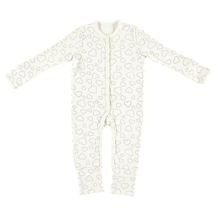 Alvi® Pyjama Hearts white