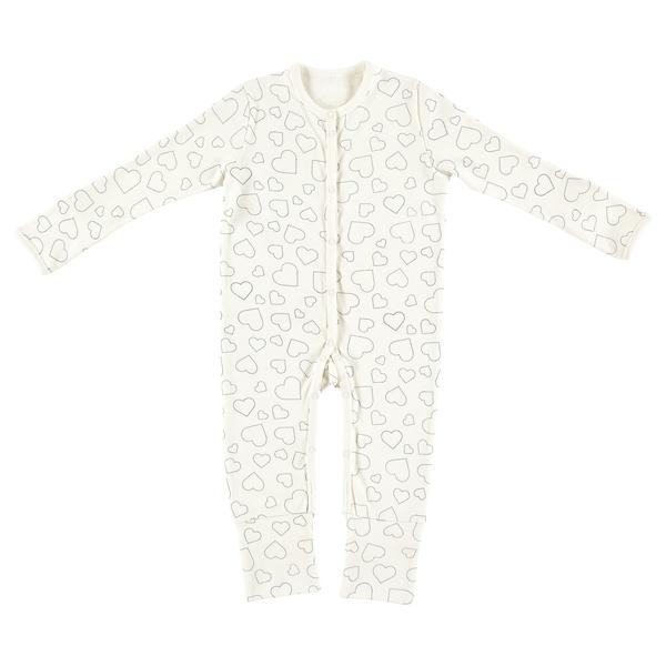 Alvi ® Pyjama Heart s white 