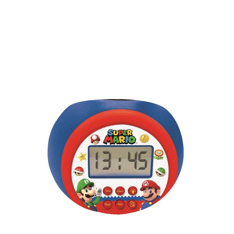 LEXIBOOK Sveglia a proiezione di Super Mario