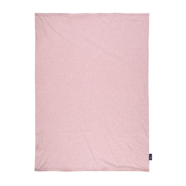 Alvi® Kocyk dziecięcy Jersey Special Fabric Quilt różowy
