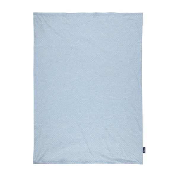 Alvi ® Baby Blanket Jersey Special Fabric Quilt aqua