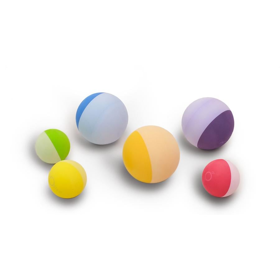 bObles ® Rainbow Collection palle di schiuma Set