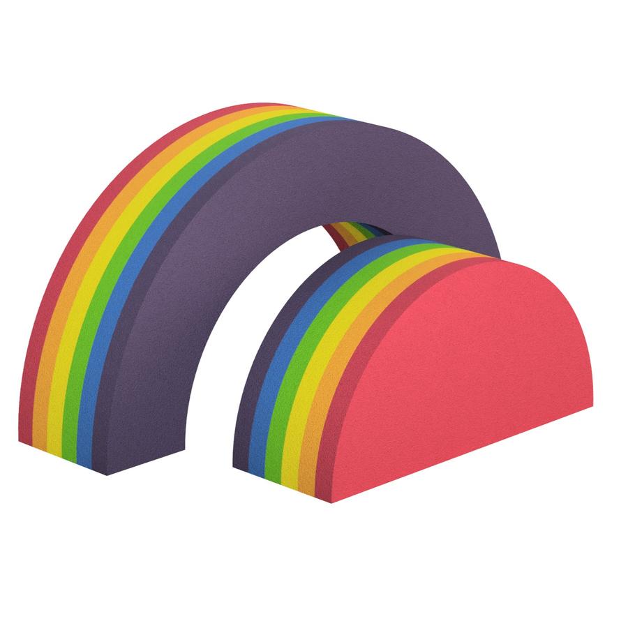 bObles® Jouet de motricité arc-en-ciel Rainbow Collection 52 cm, multicolore