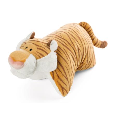 NICI Coussin enfant peluche GREEN tigre Lilly, 40x30 cm