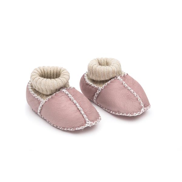 fillikid  Zapatos de piel de cordero para bebé de color rosa
