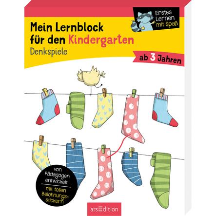 arsEdition Mein Lernblock für den Kindergarten Denkspiele