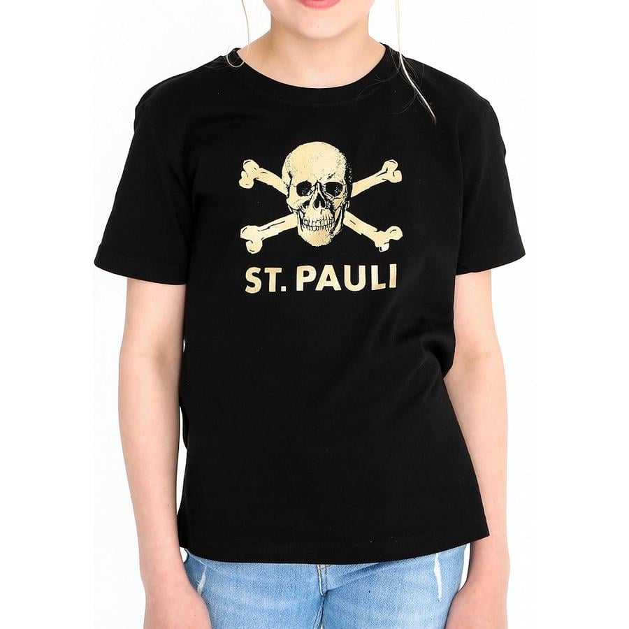 St. Pauli Kids T-Shirt svart-guld