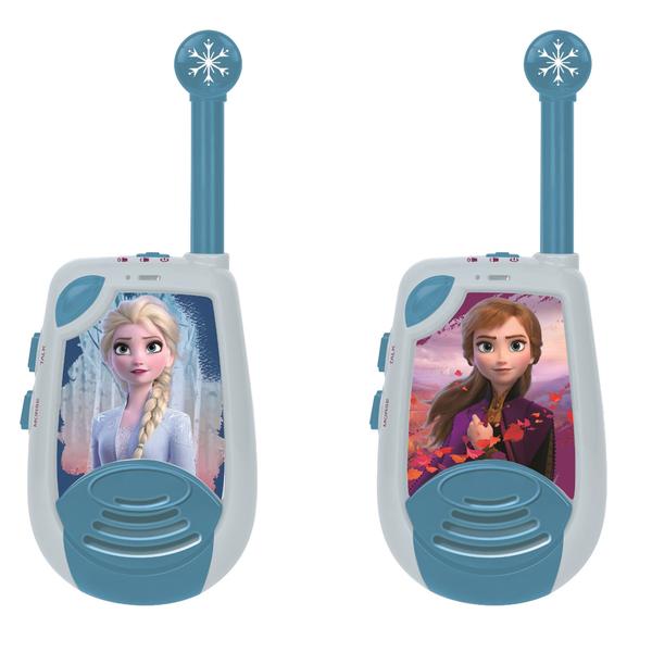 LEXIBOOK Disney The Ice Queen twee walkietalkies tot twee kilometer met riemclip